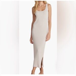 Barefoot Dreams Cozychic Ultra Lite Ribbed Square Neck Dress size XL NWT